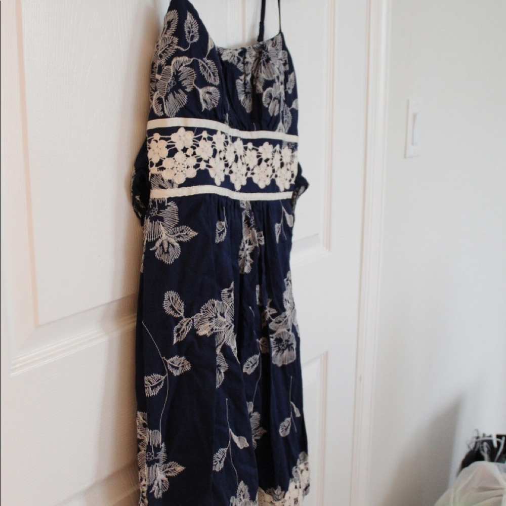 Navy blue dress